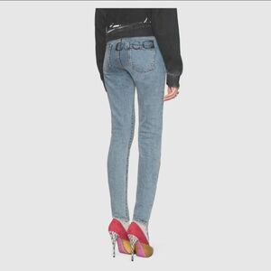Gucci / Slim Logo Jeans / Size 24 / $1400 retail